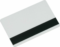 Заготовка для пластиковой карты, ПВХ, белая, ламинированная, с магнитной полосой 300 Ое, 86х54х0,76 мм Заготовка для пластиковой карты, ПВХ, белая, ламинированная, с магнитной полосой 300 Ое, 86х54х0,76 мм