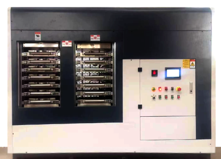 Ламинатор с автоматической перегрузкой лотков