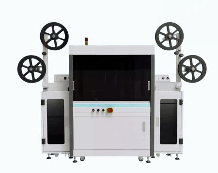 Установка для персонализации чипов на модульной ленте