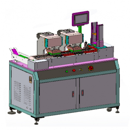 Автоматическая установка для контурной высечки и перфорации SIM-карт и брелоков Автоматическая установка для контурной высечки и перфорации SIM-карт и брелоков