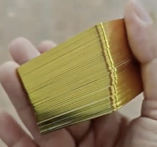 Станок для окрашивания торцов карт